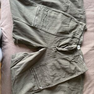 Forever 21 Khaki Cargo Pants